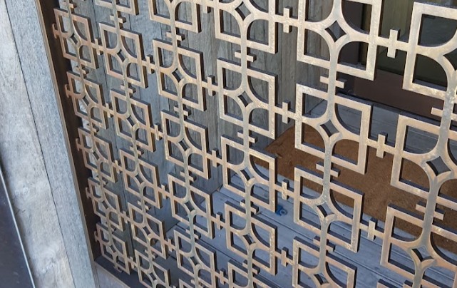 Decorative metalwork by POBOX