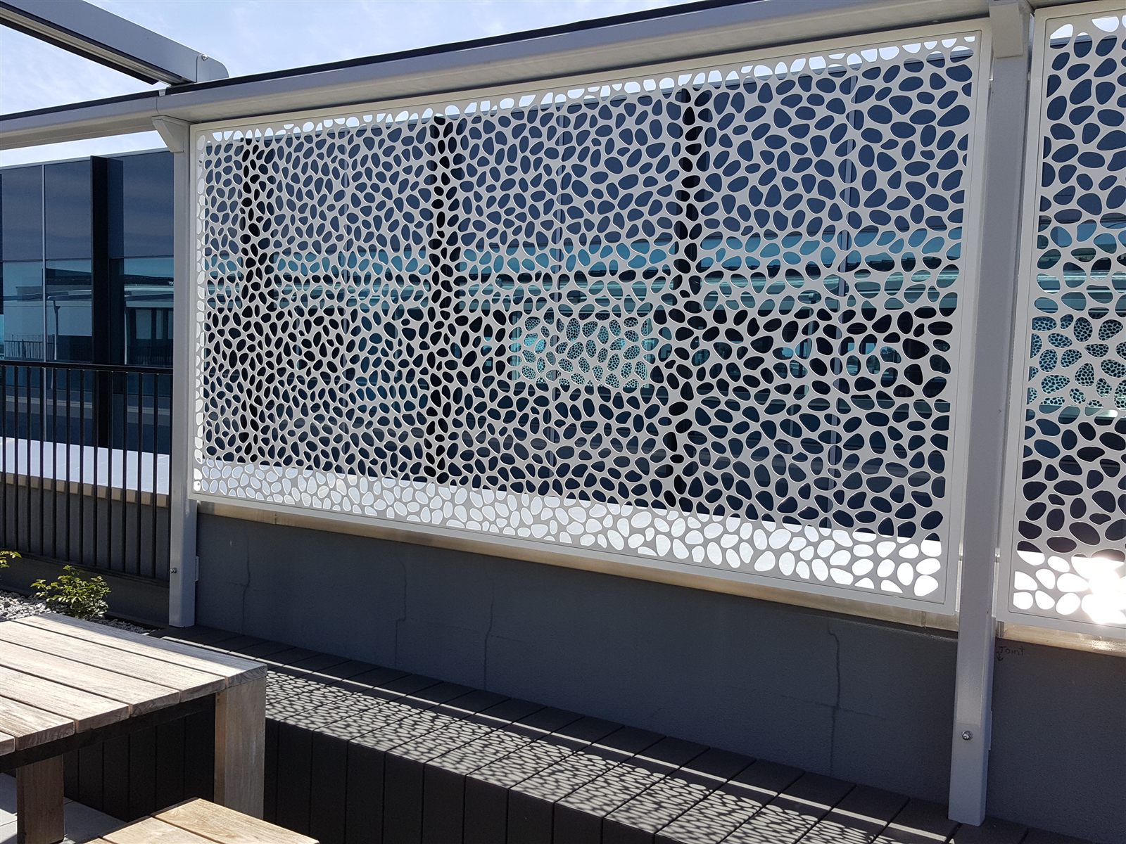 Laser-cut screens