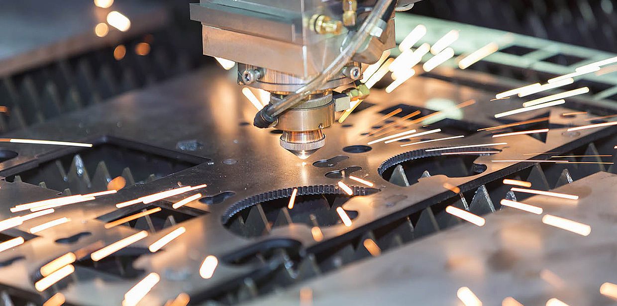 Laser cutting at the POBOX Ballarat workshop
